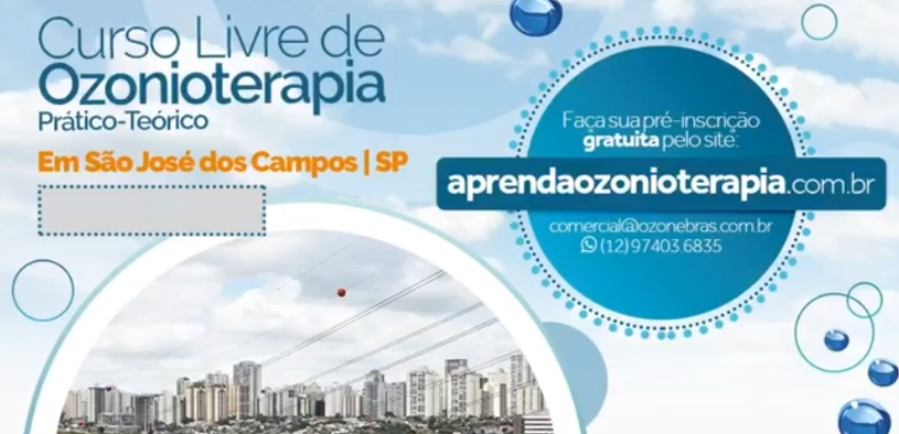 Curso Livre de Ozonioterapia em São José dos Campos - SP