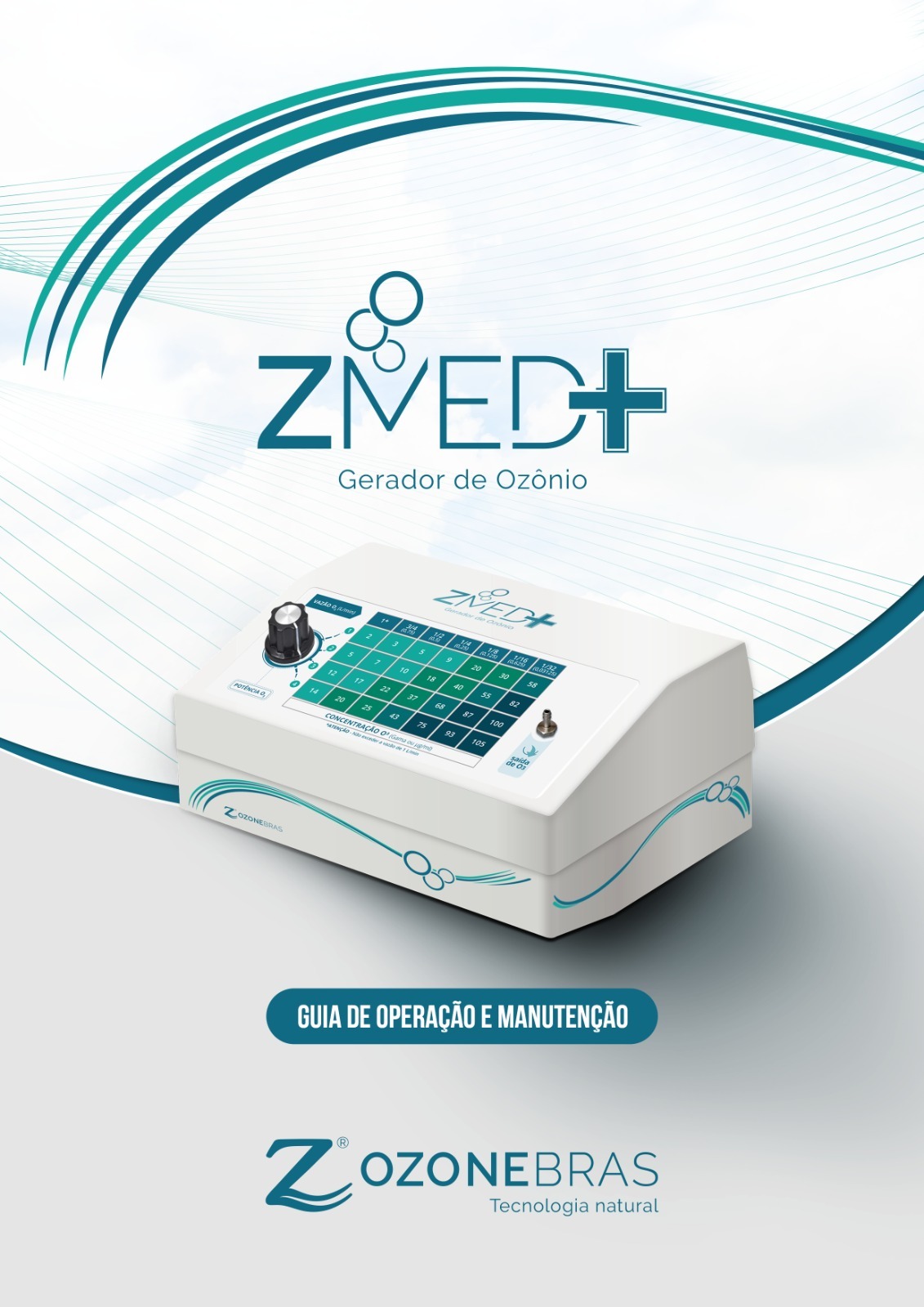 ZMed Plus - Sistema Gerador de Ozônio para Ozonioterapia