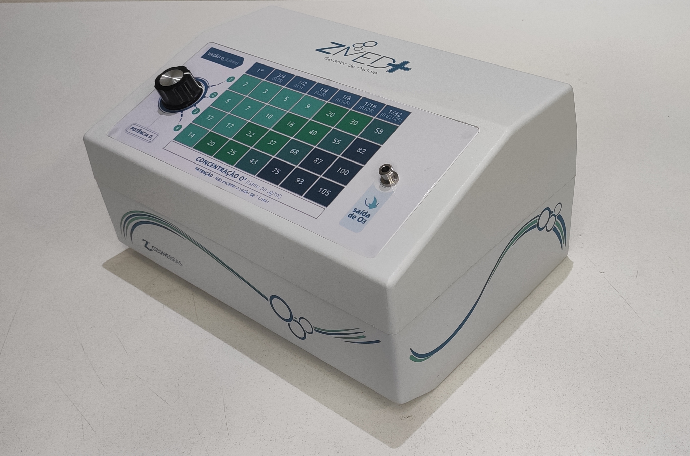 ZMed Plus - Sistema Gerador de Ozônio para Ozonioterapia